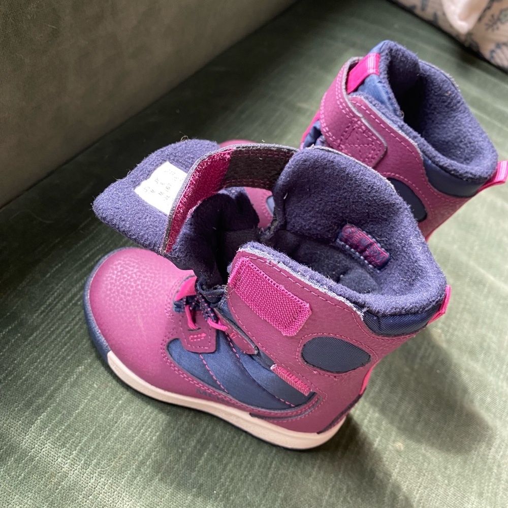 Kids' Winter Boots - Burgundy - Picture 5 of 7